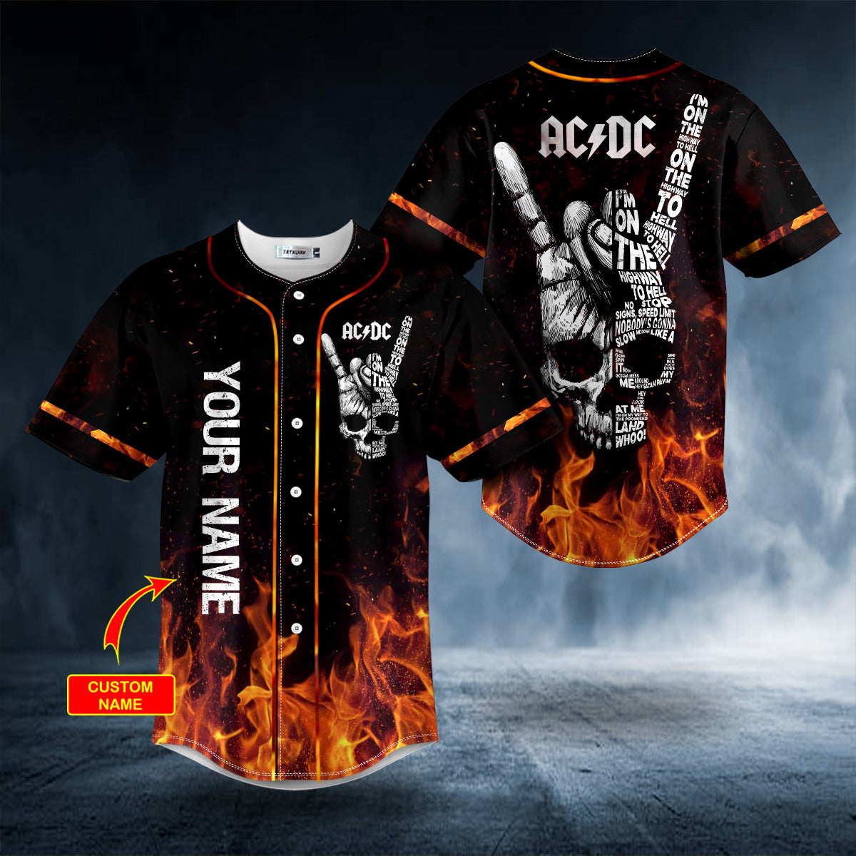 You Are Either On My Side By My Side Viking Skull Custom Baseball Jersey | BSJ-620