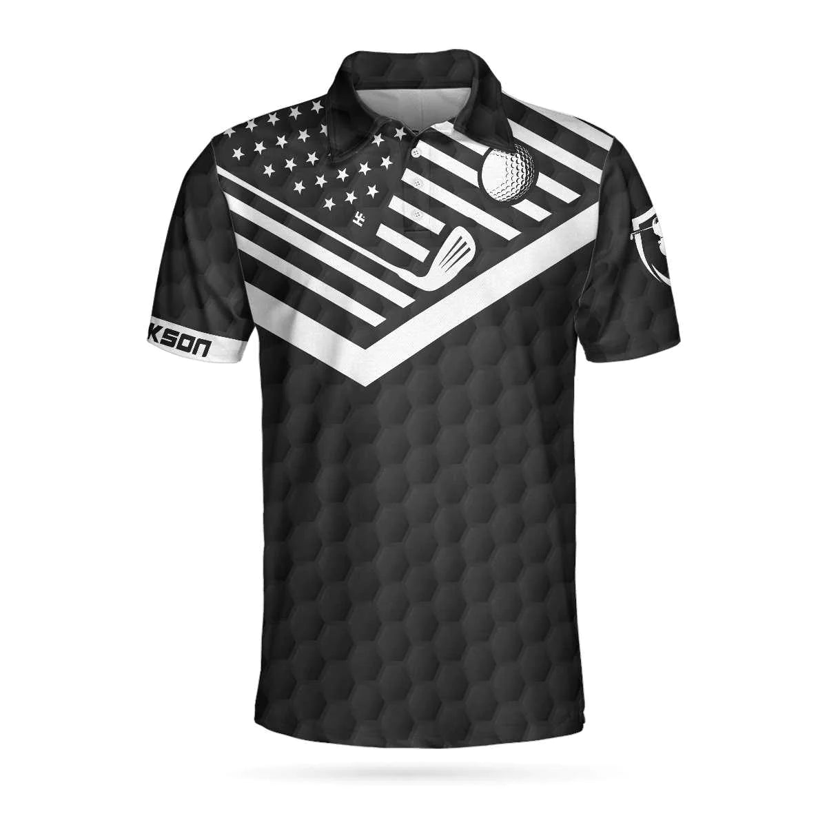 as i age it becomes more challenging to locate my golf balls custom polo shirt for golfers personalized black american flag golf shirt for men gp414 0un9s