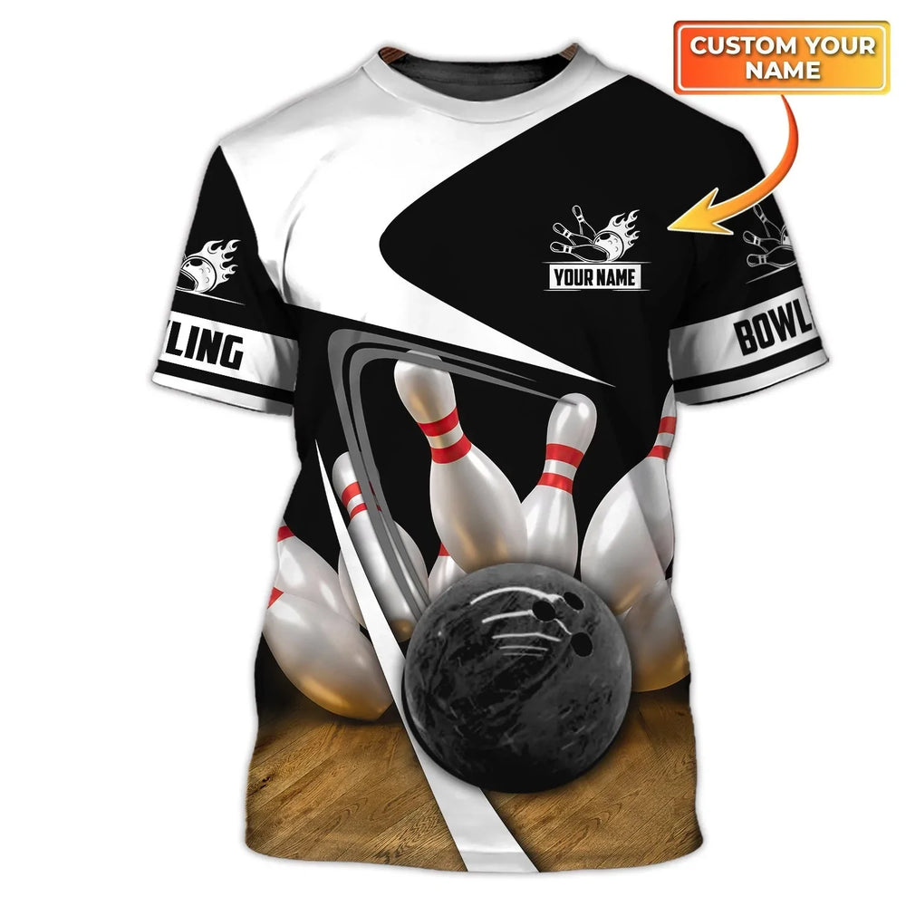 Bowling Shirts for Men with 3D All-Over Print Personalized Name – BT001