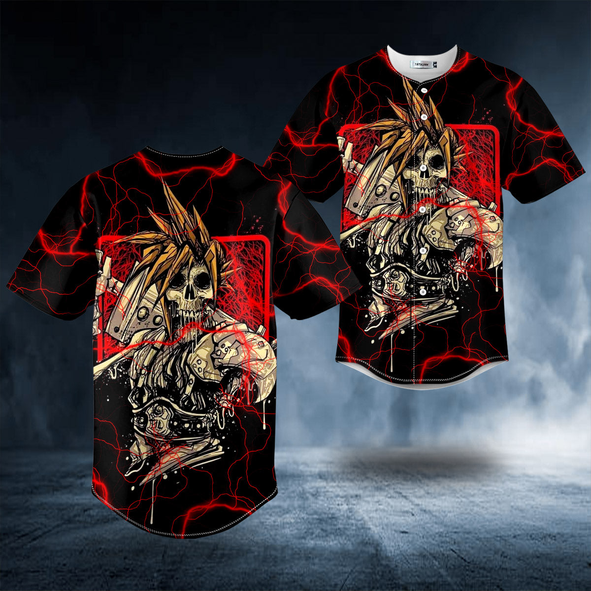 Samurai Grim Reaper Baseball Jersey | BSJ-765