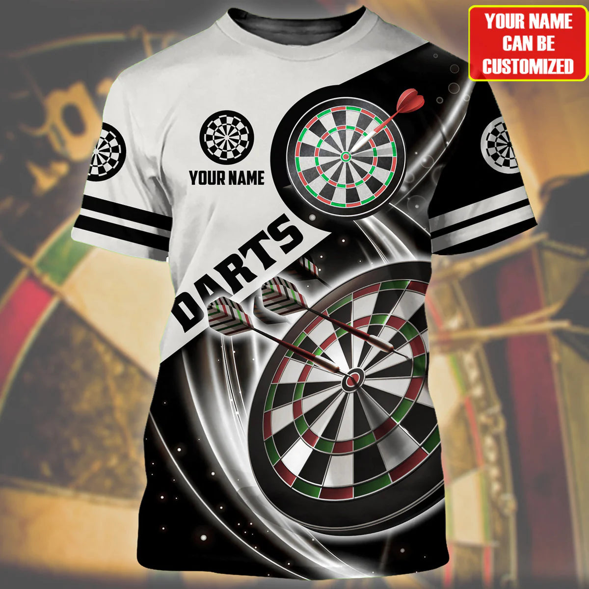 Personalized Darts All Over Printed Unisex Shirt, Darts love gifts, Present to Darts player – DT046