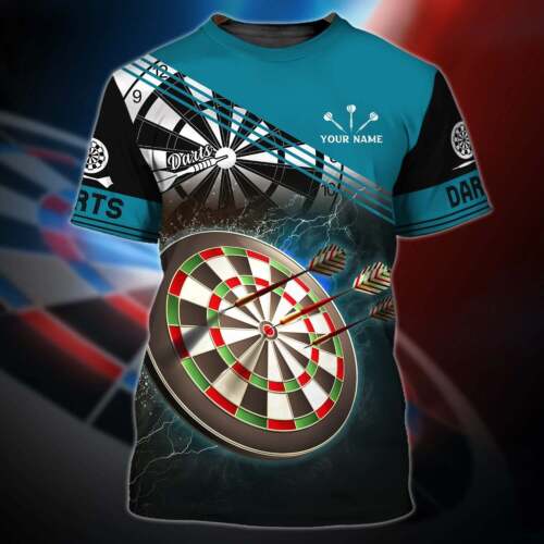 Personalized Funny 3D Dart Shirt, Triple Is Funny Double Makes Money, Present To darts – DT077