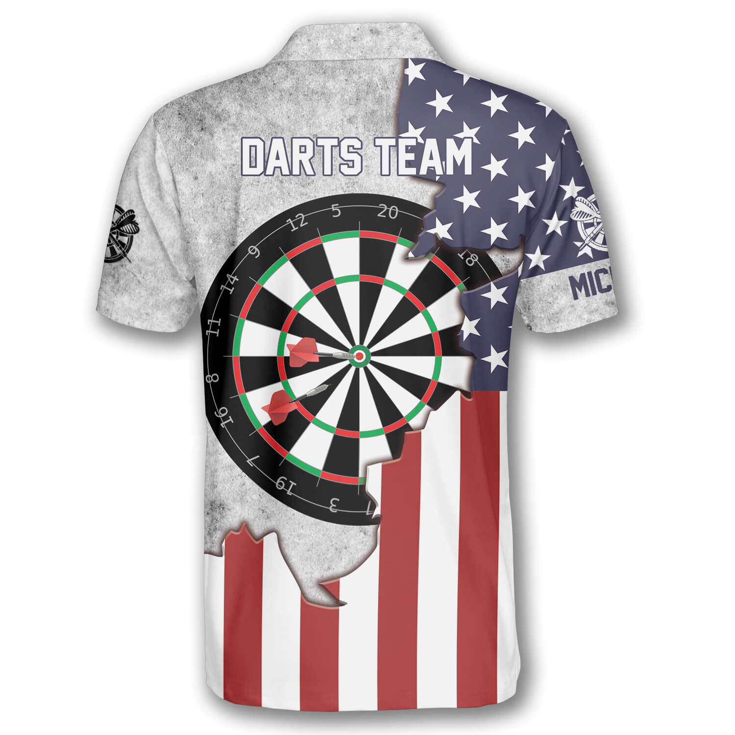 dart board usa flag 3d custom darts shirts for men custom dart jersey for team dartboard shirts dt021 q8mcg
