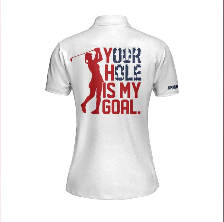 Goal-Oriented Golf Polo Shirt for Women: The Perfect Gift for Golf Players – GP404
