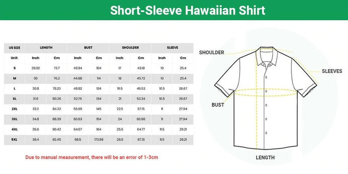 hawaiian beach shirt with custom name for pisces men daiw4