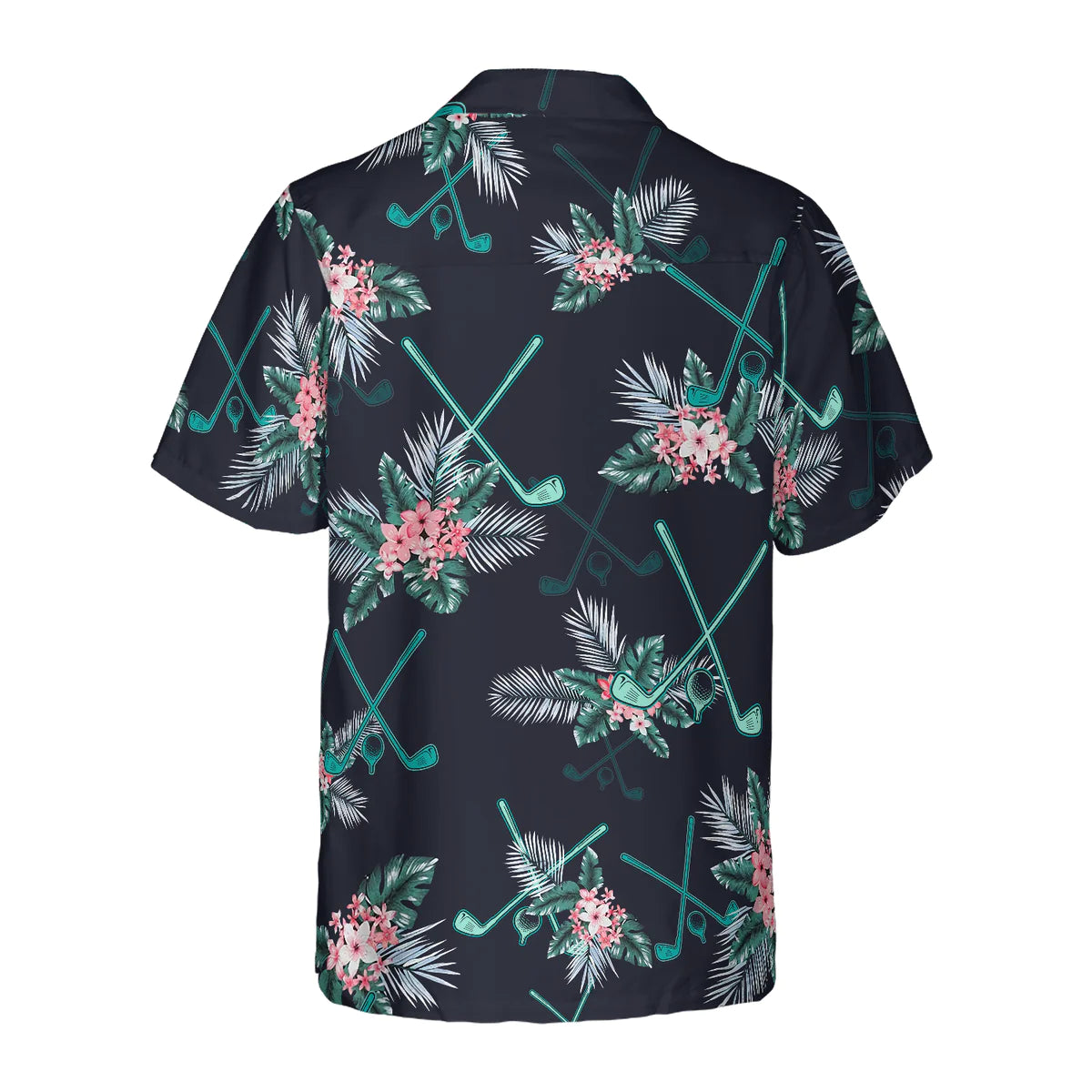 Hawaiian Sport Shirt with Golf Design: Perfect Gift for Men who Love the Tropics – GH002