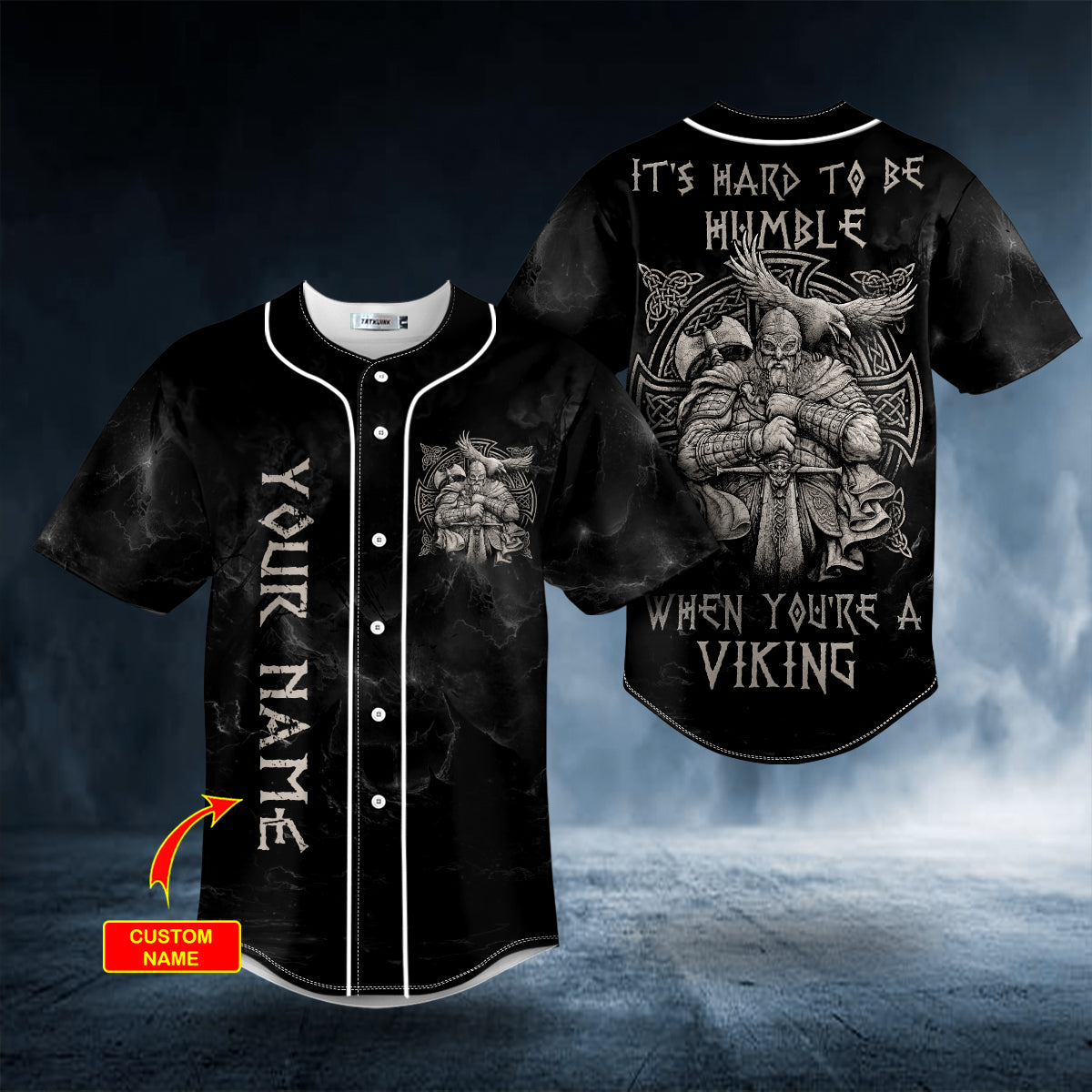 Daddy You Are As Brave As Ragnar Viking Custom Baseball Jersey | BSJ-879