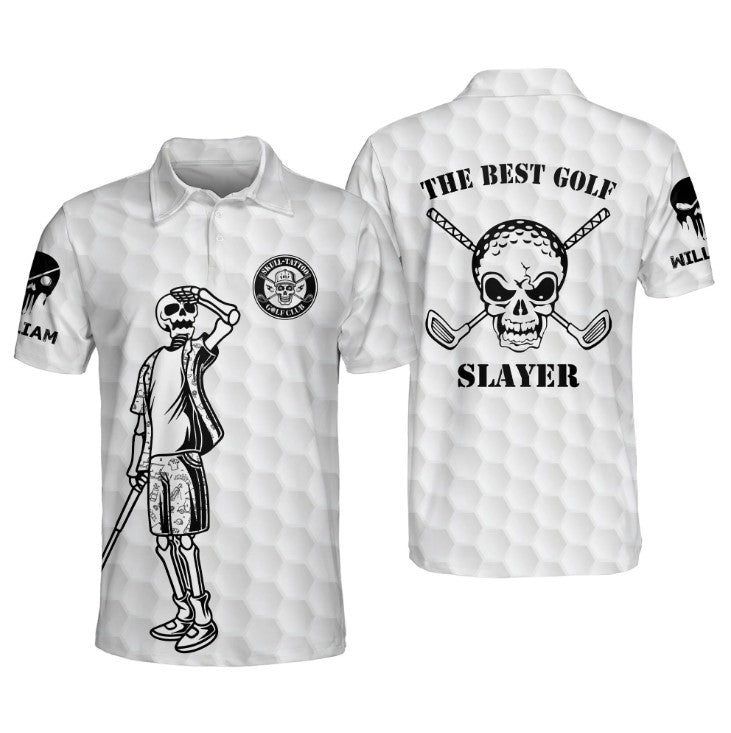 Golf Polo Shirt with Customized Name and “Your Hole Is My Goal” Design – Perfect Gift for Golf Enthusiasts – GP313