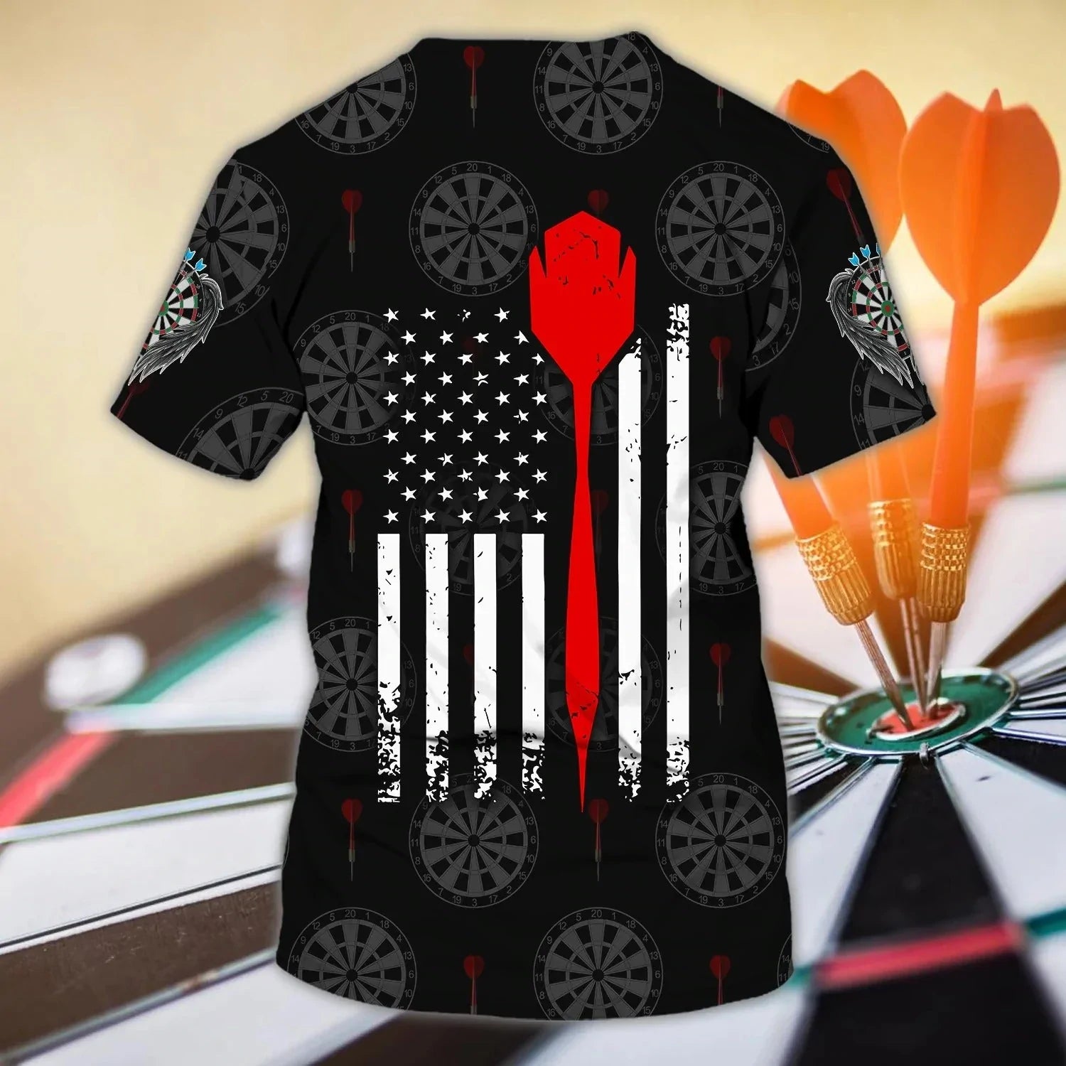 Personalized 3D All Over Print Dart On Shirt, Unisex Dart Shirt, Dart Shirts For Him, Dart Player Gift – DT088