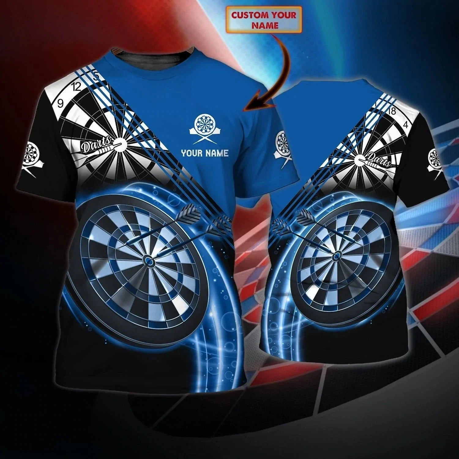 personalized 3d all over printed dart shirt for adult gift for a dart player dart on shirt tshirt for dart player dt010 3nsp0