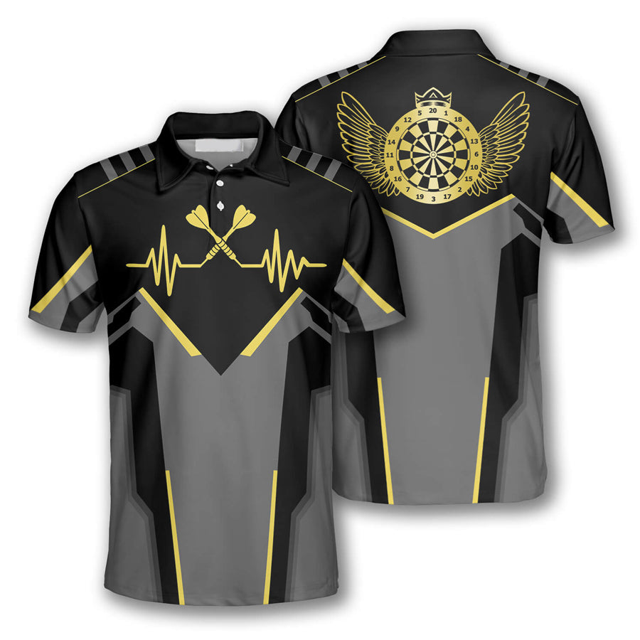 Dart Board USA Flag 3D Custom Darts Shirts for Men, Custom Dart Jersey for Team, Dartboard Shirts – DT021