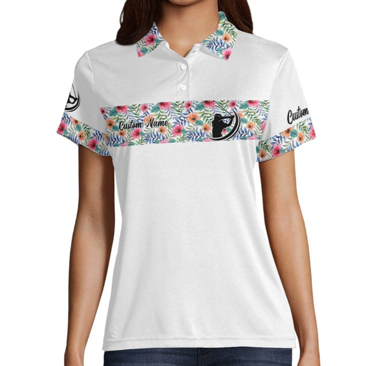 polo shirt for women golfers with 3d funny design perfect gift for golf enthusiasts gp409 wqzec