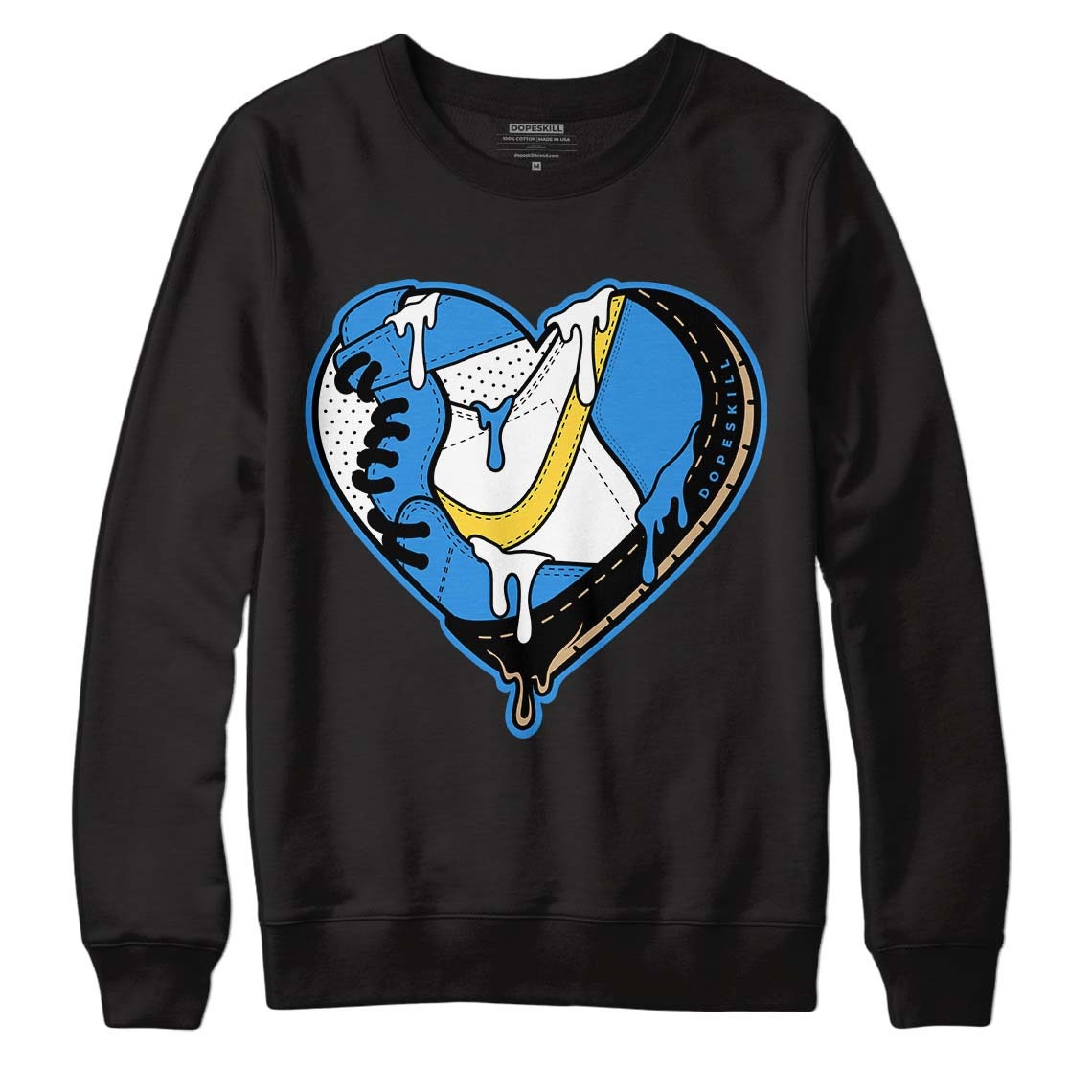 SB Dunk Low Homer l Unisex Sweatshirt Heart Jordan Graphic