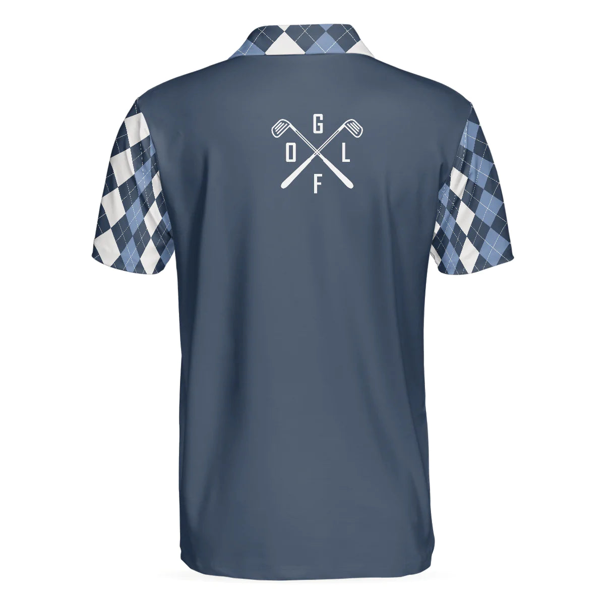 The Best Golf Shirt for Men: Argyle Pattern Short Sleeve Polo Shirt to Swing Hard and Enjoy Life’s Short Moments – GP363