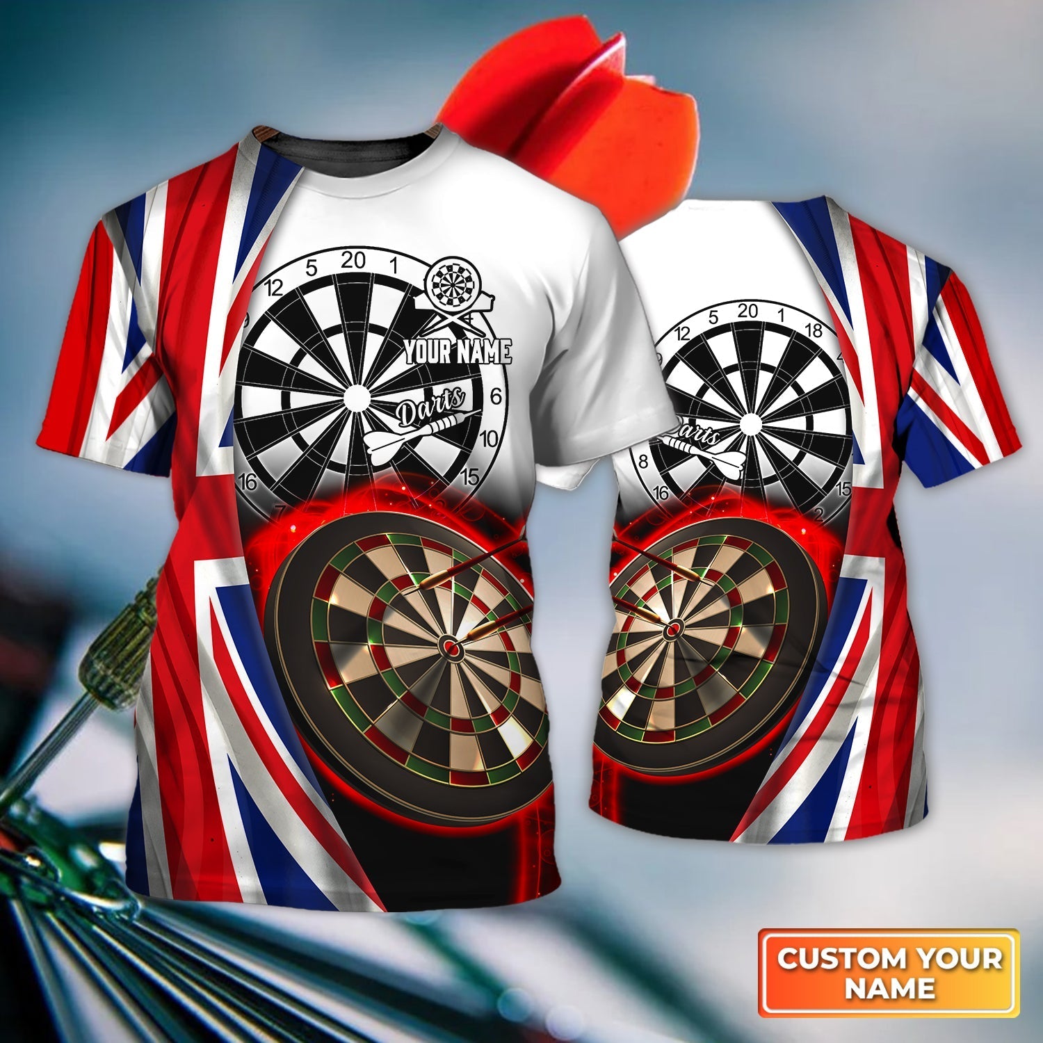 Put Me Down For 100 Personalized Name 3D Tshirt For Darts Player – DT111
