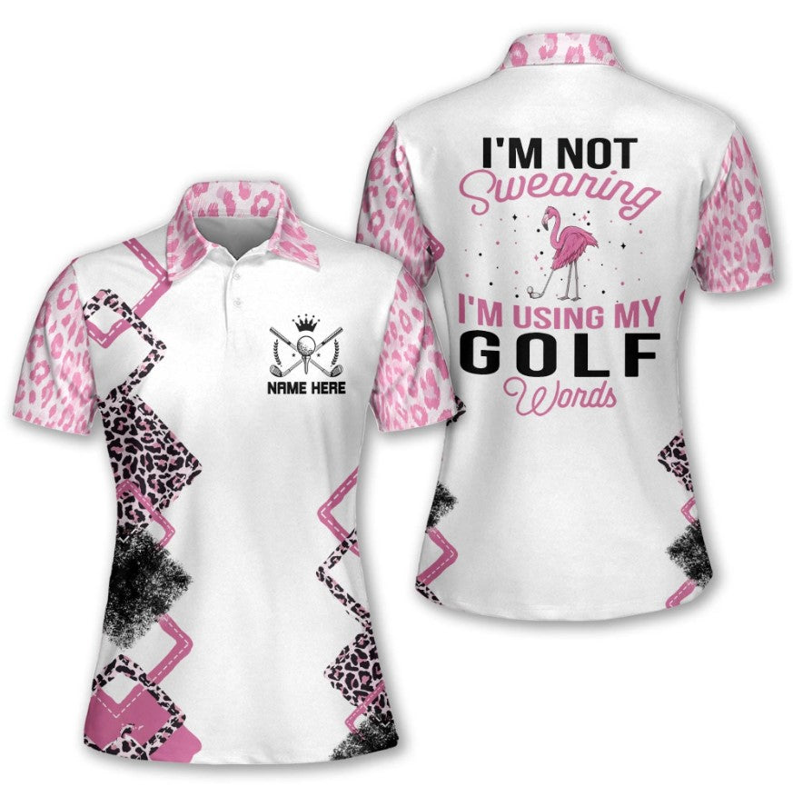 Weekend Outlook: Golfing Only, Zero Probability of Cleaning or Cooking – Women’s Short-Sleeved Golf Polo Shirt – GP410