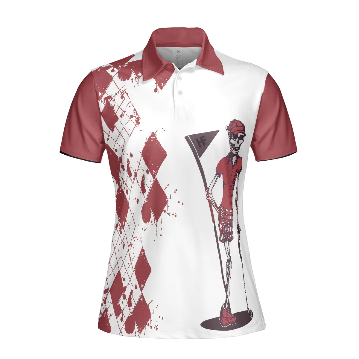 Women’s Short Sleeve Polo Shirt for Golfing and Wine Drinking – GP465