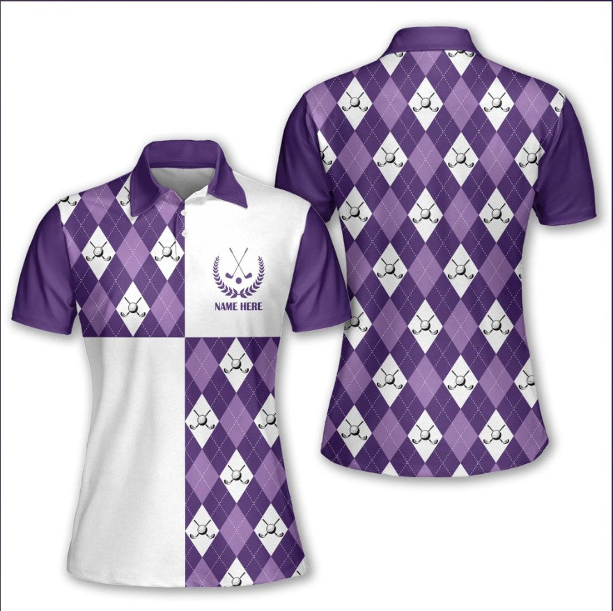 Humorous Women’s Golf Polo Shirt for the Course, Ideal Gift for Female Golfers, Short-Sleeved – GP399