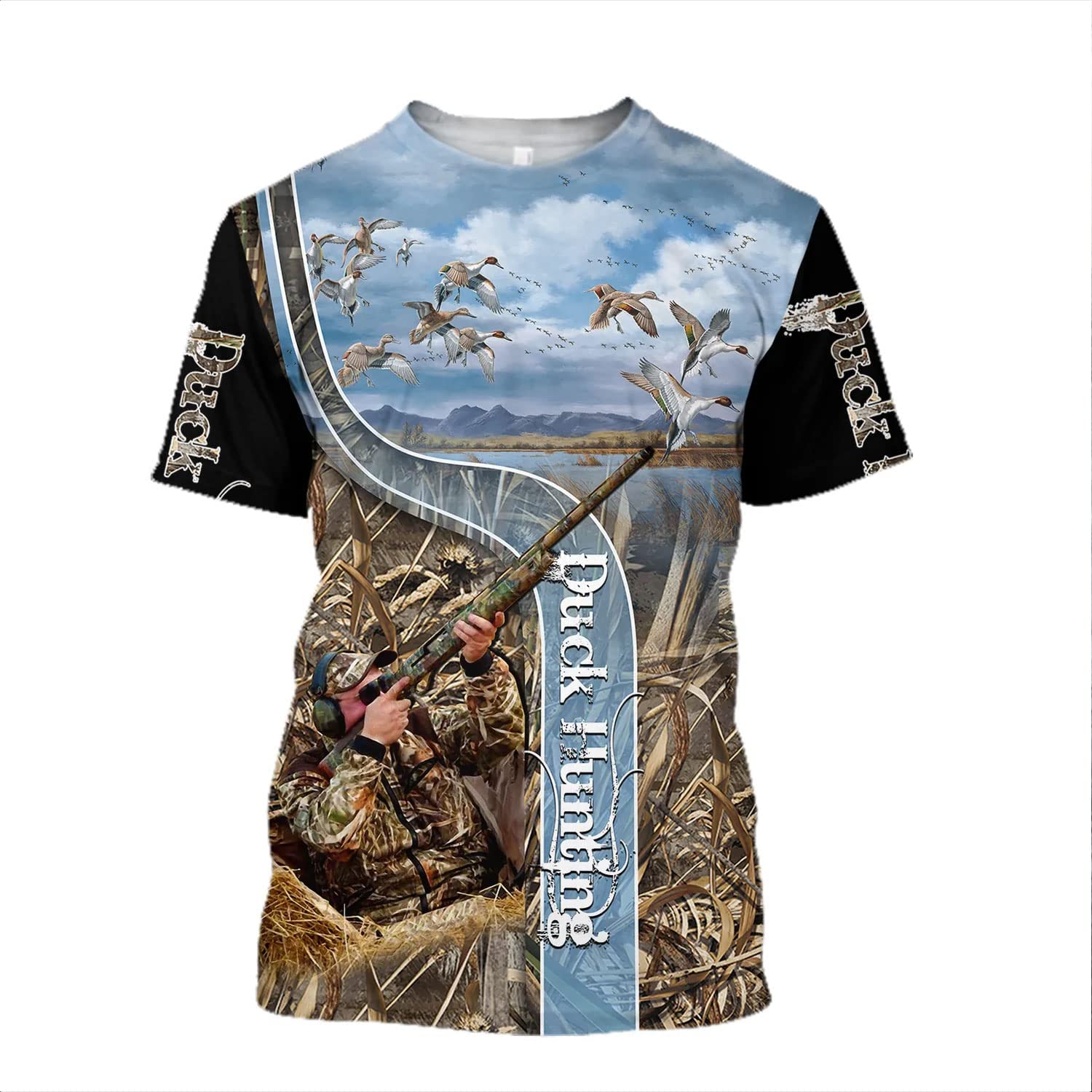 3d printed custom duck hunting shirt for animal hunting enthusiasts perfect gift for duck hunting lovers and families jot1434 pvhh1