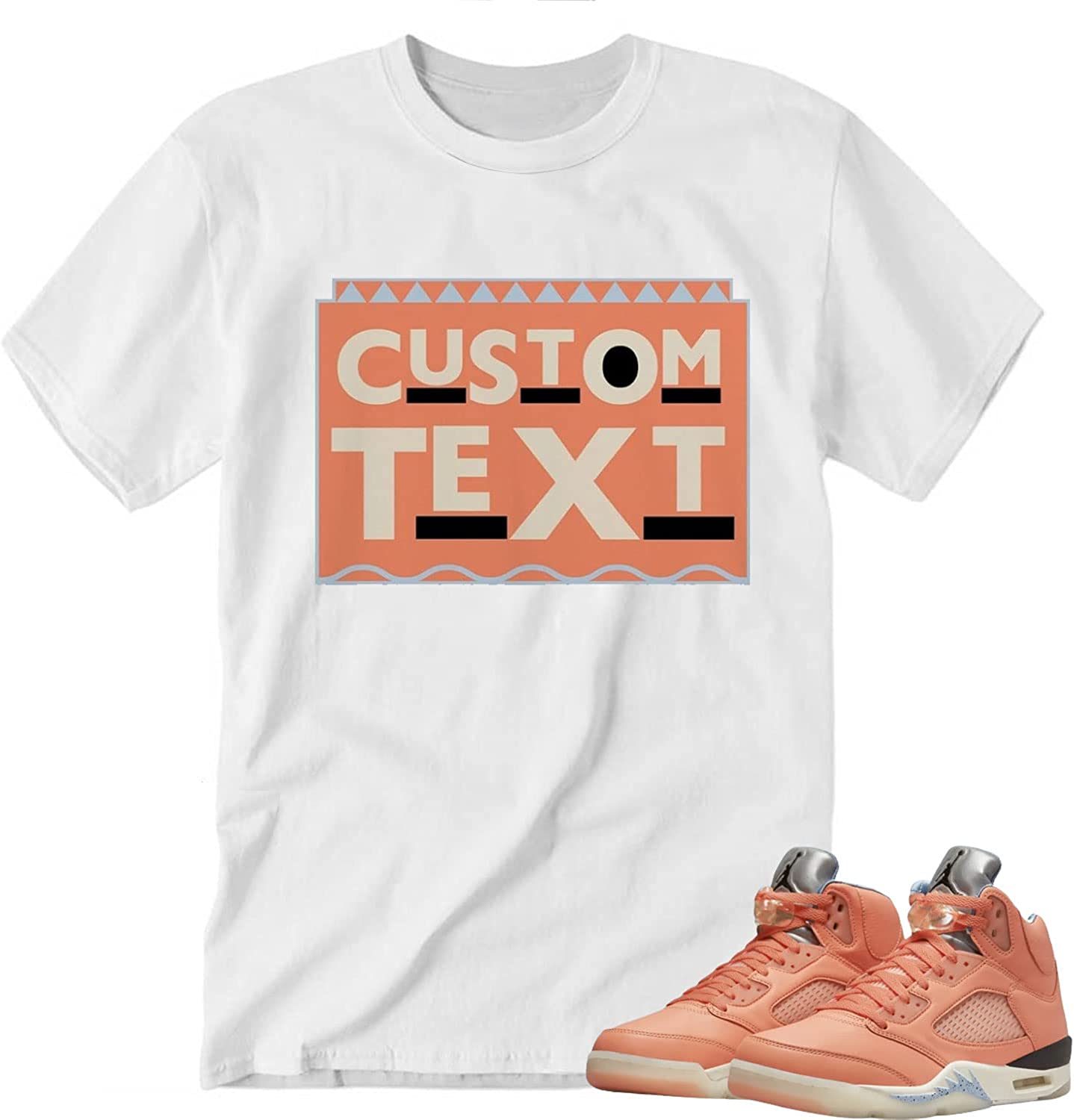 Custom Text Shirt to Match J0rdan 5 D.J Khaled Crimson Bliss, Tee Matching for Sneaker J0rdan D.J Khaled Crimson Bliss, Gift for Sneaker Crimson Bliss, Retro D.J Crimson Bliss t Shirts to J0rdan – JOT036