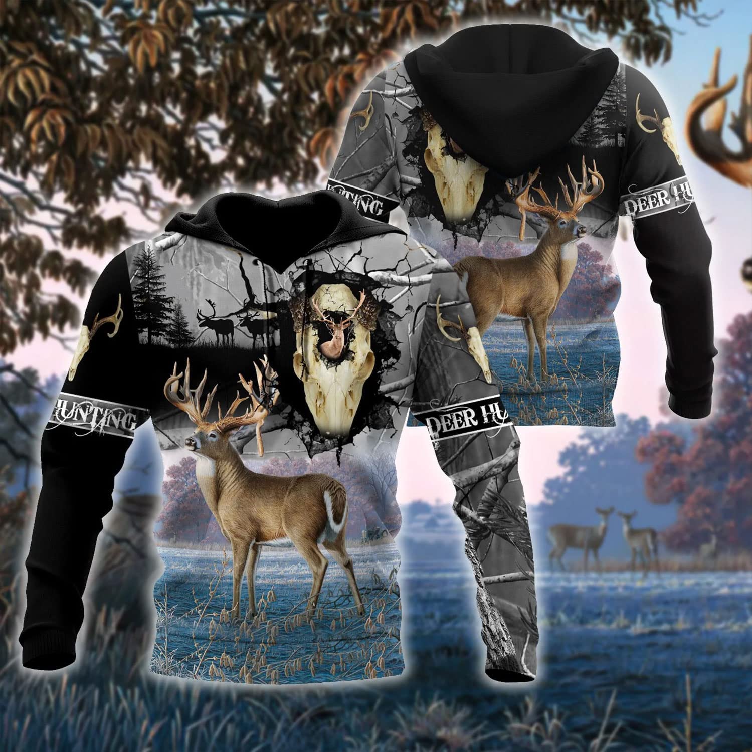 Deer Hunting 3D Full Print Shirt: A Cool and Unique Gift for Deer Hunter Lovers and Families – JOT1542