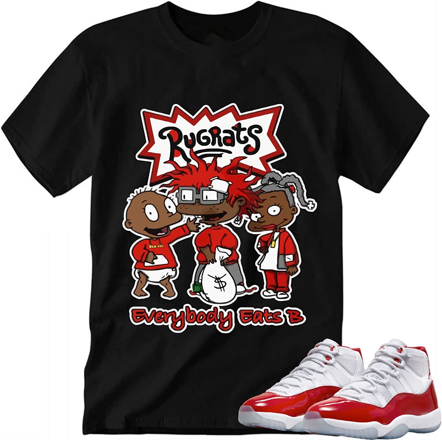 Everybody Eats B Shirt to Match J0rdan 11 Retro Cherry, Tee Matching for Sneaker J0rdan 11 Retro Cherry, Gift for Sneaker J0rdan 11 Retro Cherry, Retro 11s Cherry t Shirts to J0rdan – JOT046