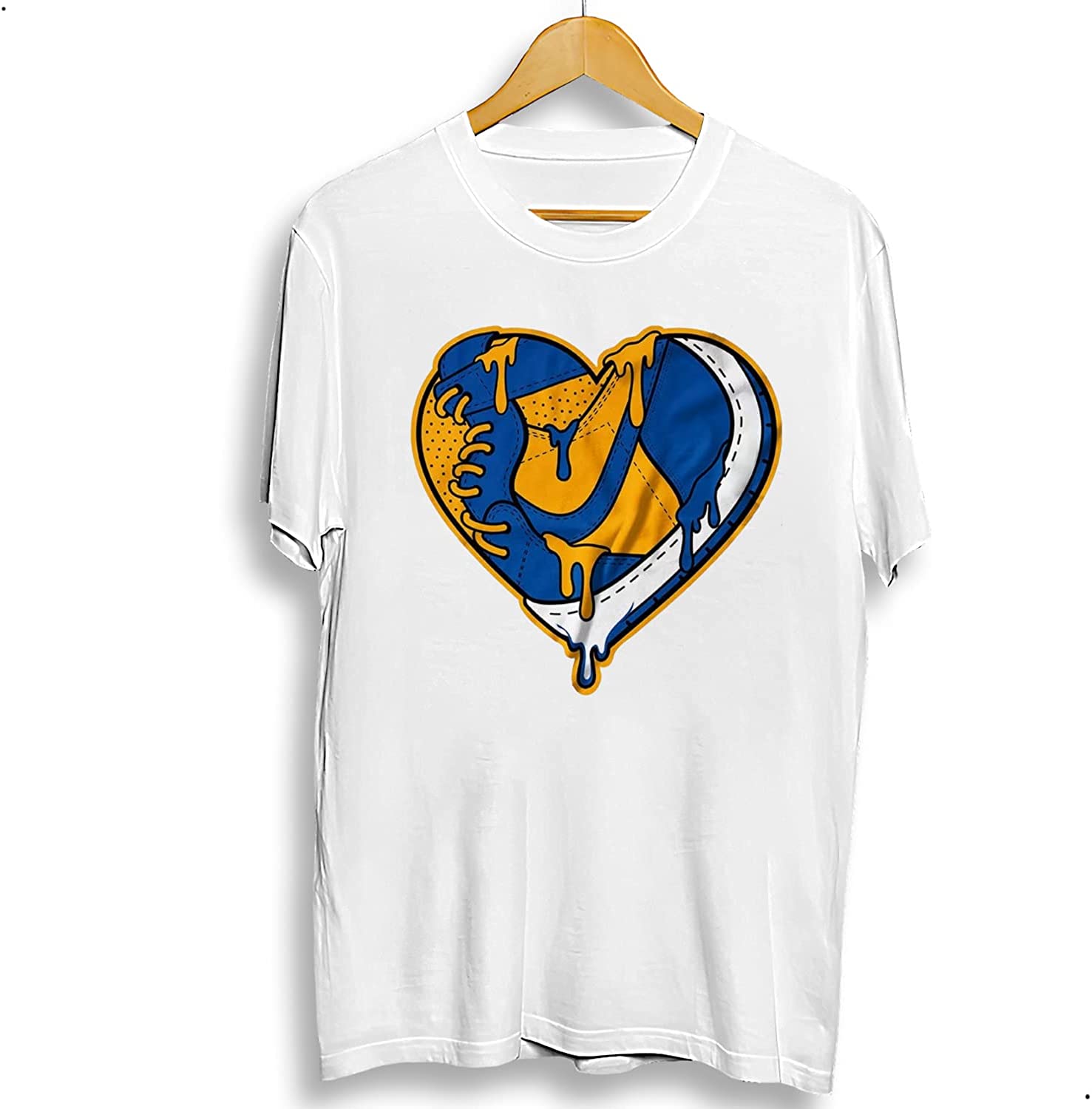 Heart T Shirts to Match Dunk Low U.C.L.A, Matching for Sneaker Dunk Low U.C.L.A, Shirts for Sneaker Dunk Low U.C.L.A Gift for Men Women Hoodie Sweatshirt Multicolor – JOT047