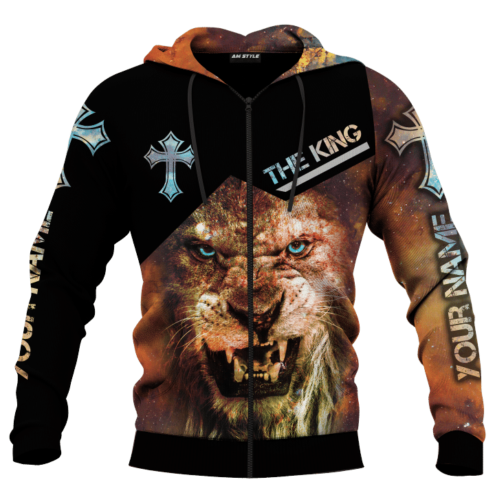 Jesus 3D Zip Hoodie: The King Who Makes a Way and Works Miracles – Religious Gift and Shirt – JEZ004