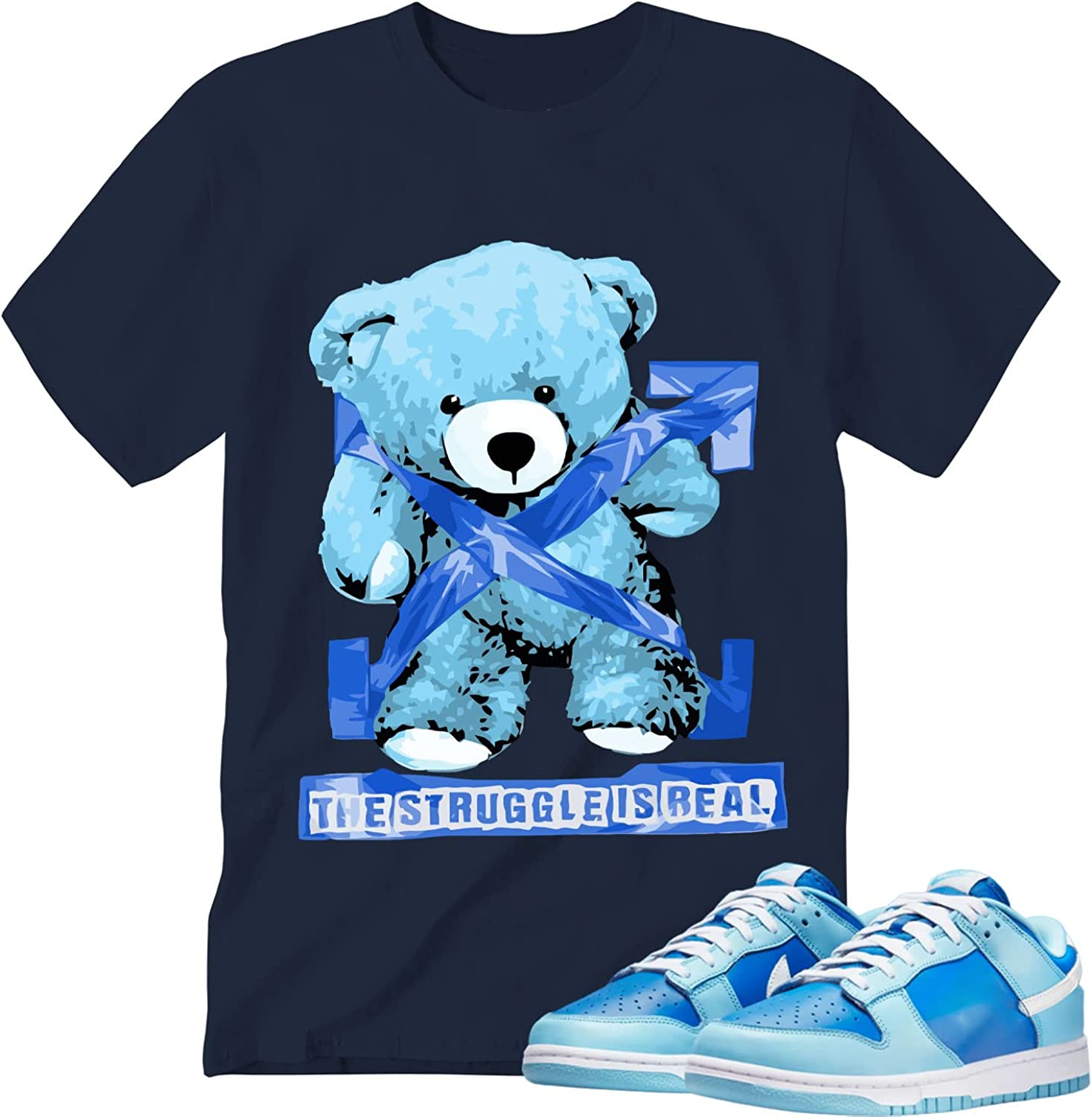 Strug Shirt to Match J0rdan Dunk Low Argon Blue, Tee Matching for Sneaker J0rdan Dunk Low Argon Blue, Gift for Sneaker J0rdan Dunk Low Argon Blue, Retro Dunk Low Argon Blue t Shirts to J0rdan – JOT032