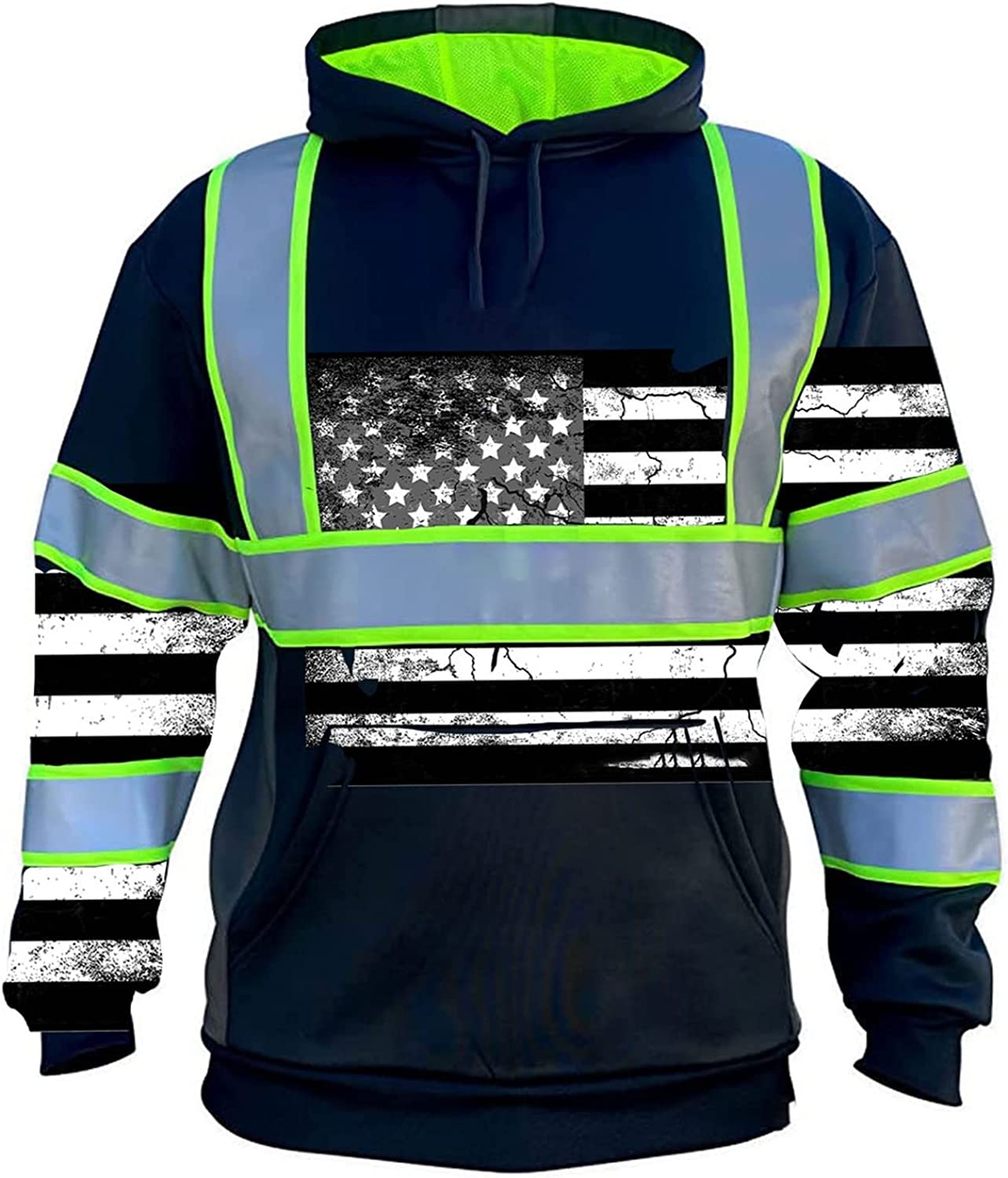 USA Flag Eagle Black White 3D Shirt with Protective Clothing Design, Featuring American Flag and Eagle, Perfect for Patriotic Veterans, Ideal Gift for Family Members, Available in Pullover Hoodie, Hawaiian Shirt, and Sweatshirt Variants. – JOT1439