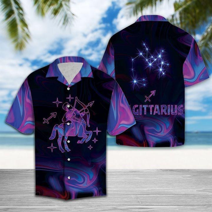 amazing sagittarius horoscope hawaiian shirt unisex adult hw1373