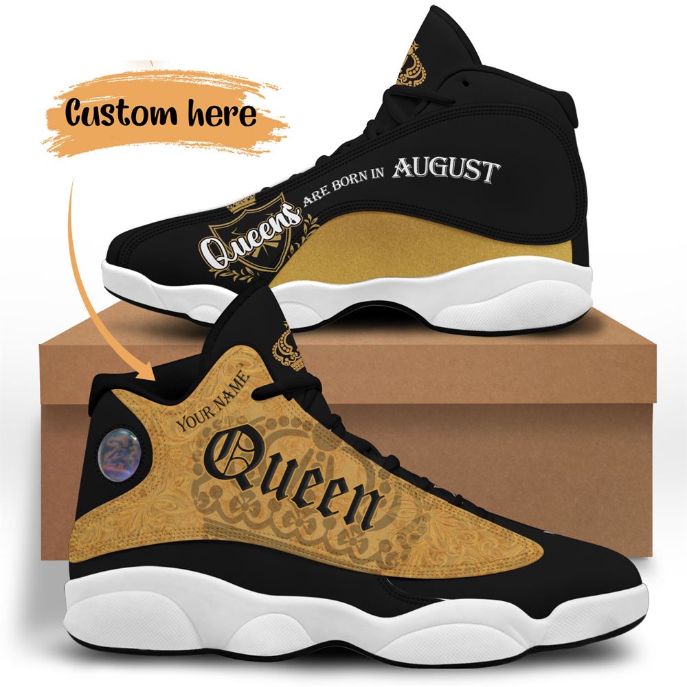August Birthday Air Jordan 13 August Shoes Personalized Sneakers Sport V020