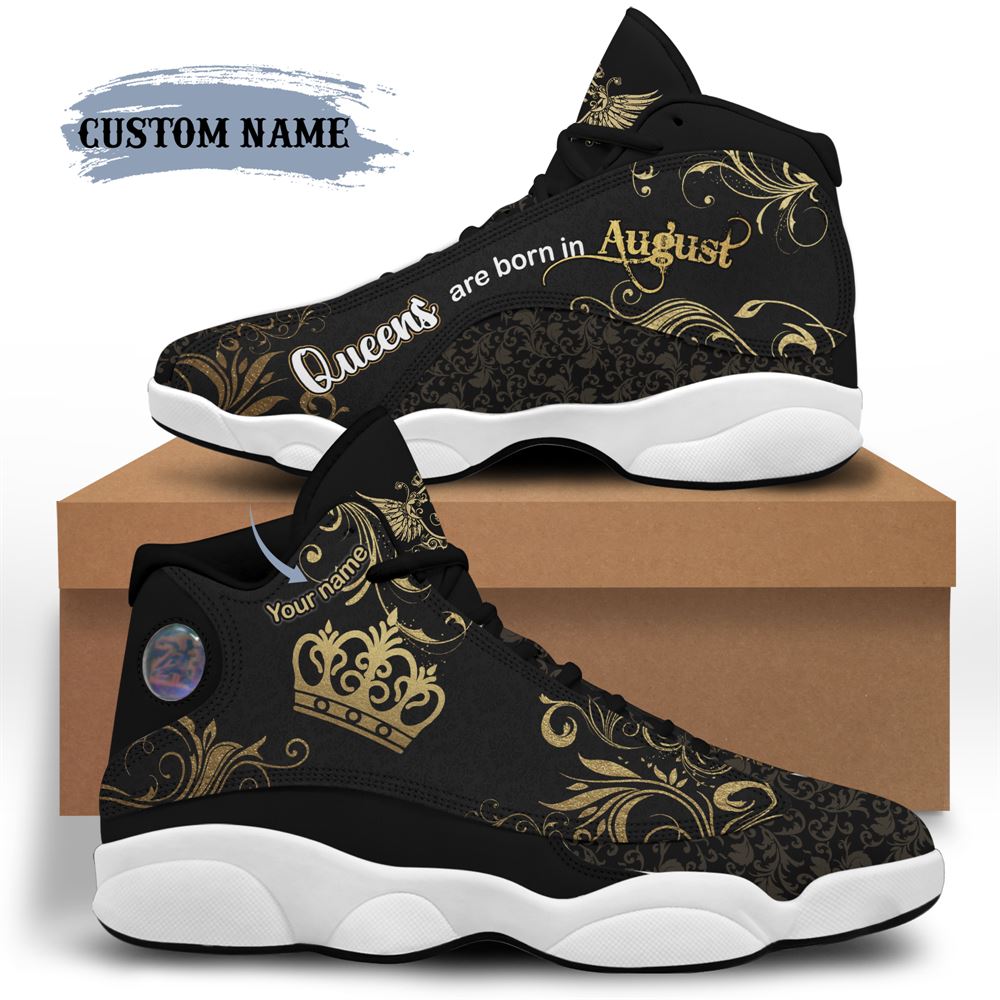 August Birthday Air Jordan 13 August Shoes Personalized Sneakers Sport V022