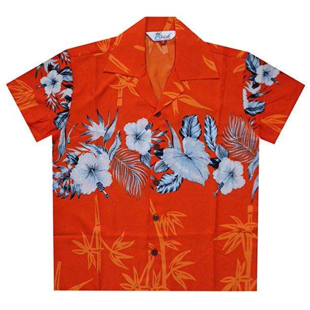 bamboo orange high quality hawaiian shirt dhc18063576