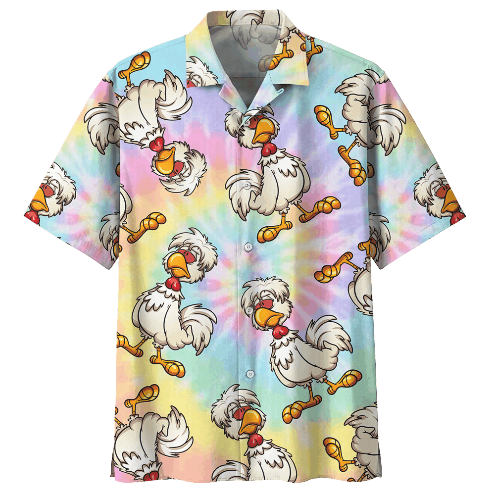 chicken colorful high quality unisex hawaiian shirt for men and women dhc17063662 ude1q