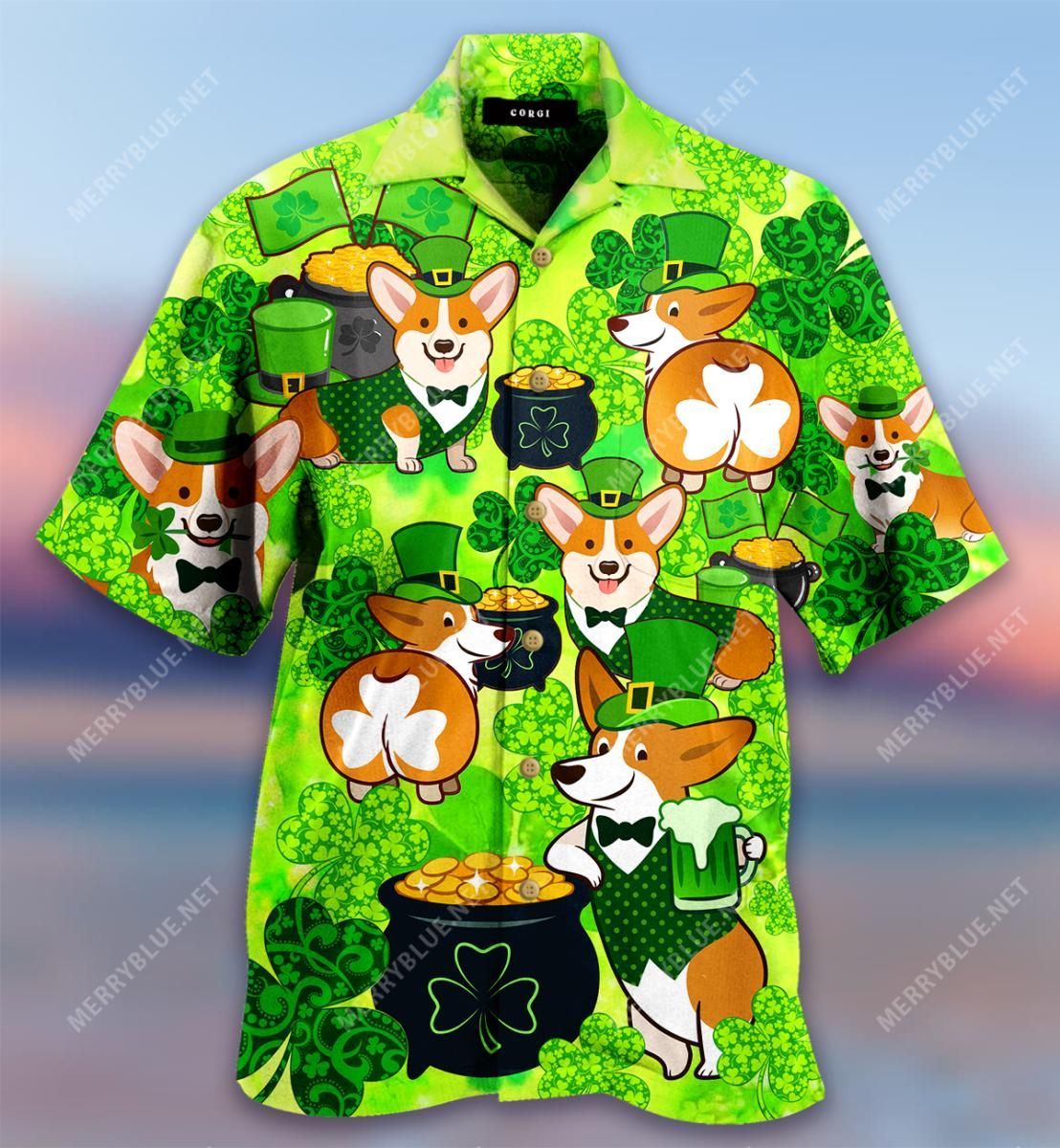 Dachshund Happy Valentine’S Day Aloha Hawaiian Shirt Colorful Short Sleeve Summer Beach Casual Shirt For Men And Women