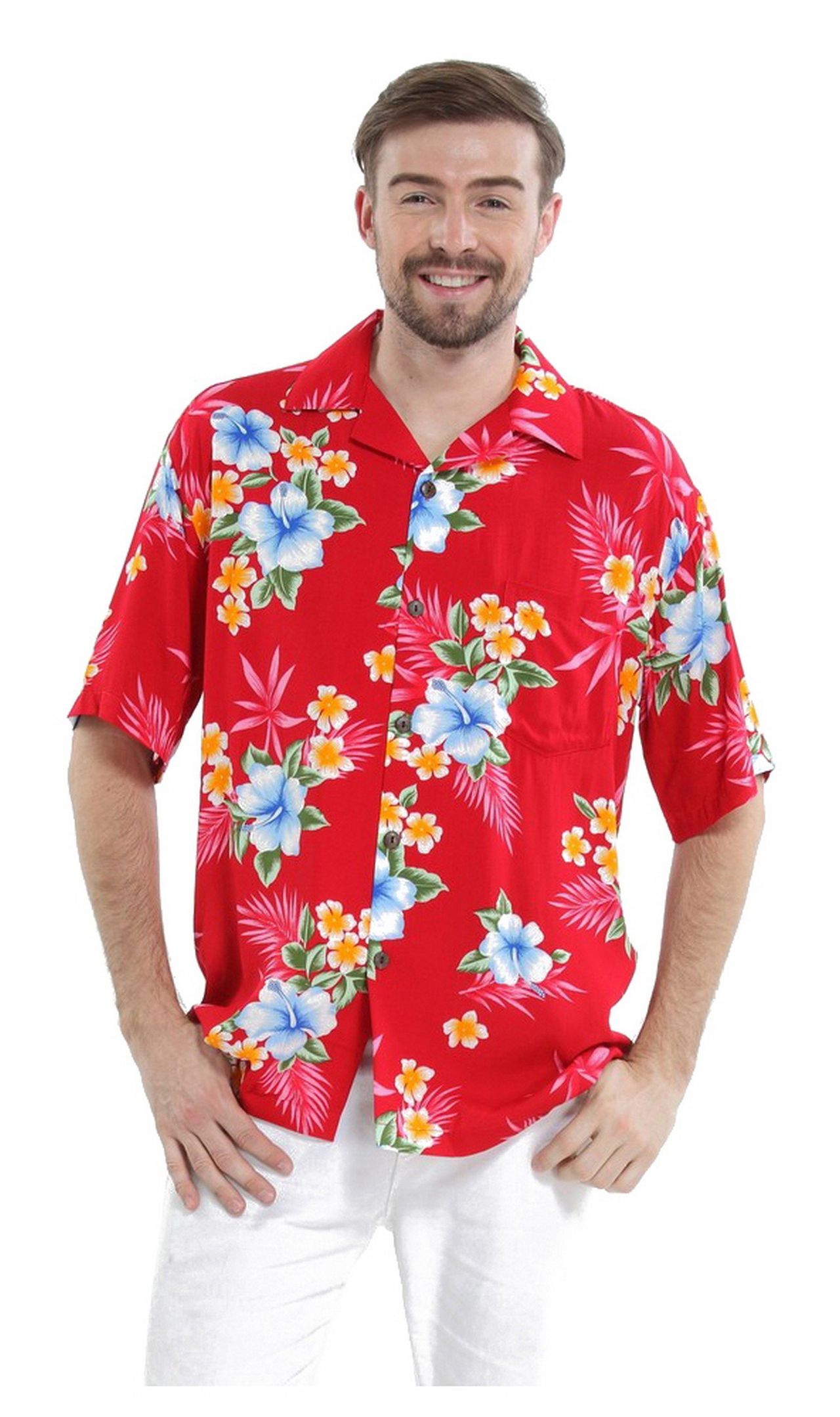 flowers multicolor nice design hawaiian shirt dhc18062009 xxgfq