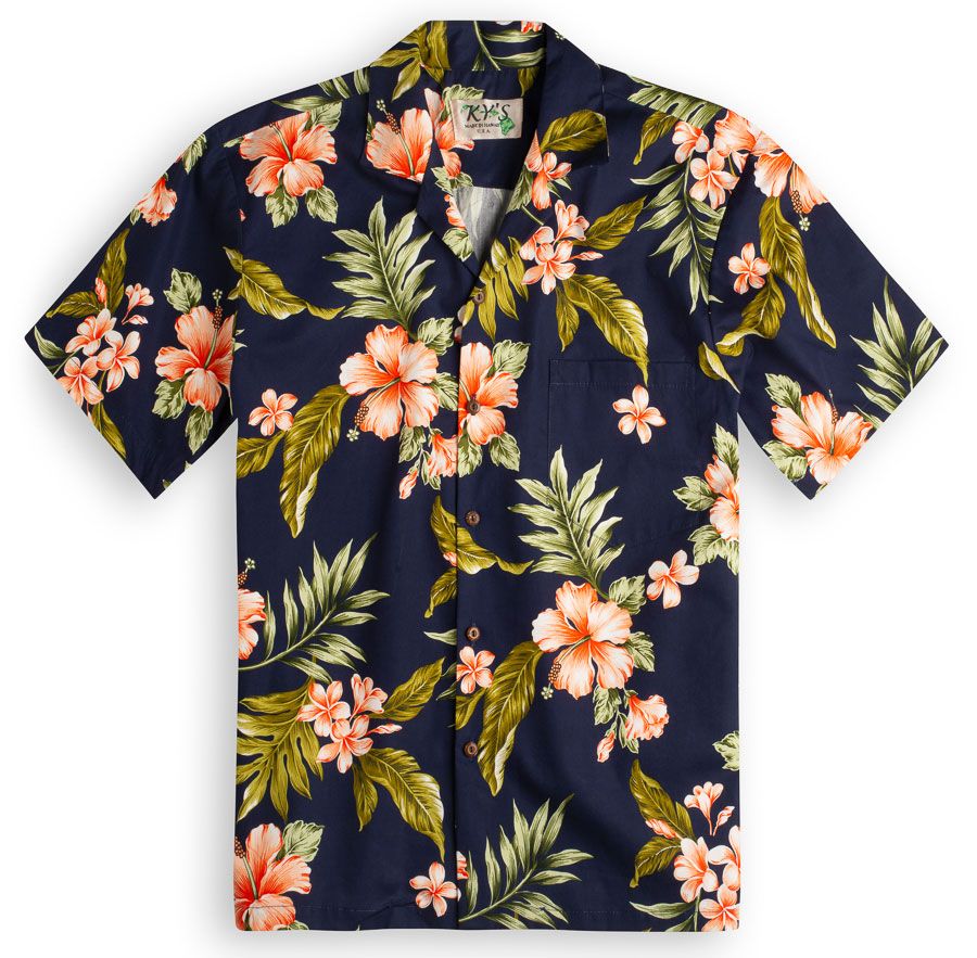 Palm Blue Awesome Design Hawaiian Shirt Dhc18061225