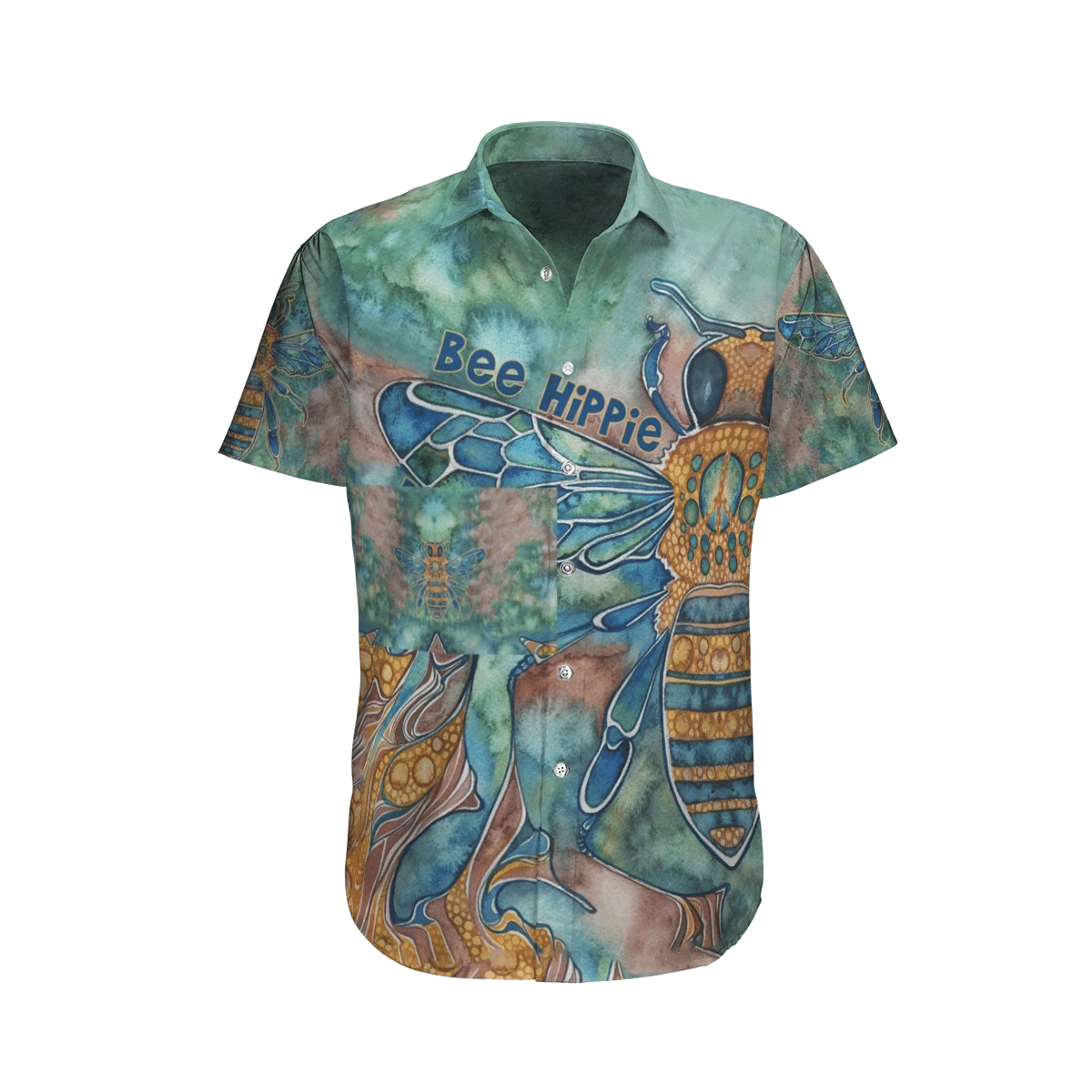 hippie blue nice design unisex hawaiian shirt for men and women dhc17063543 odzgw