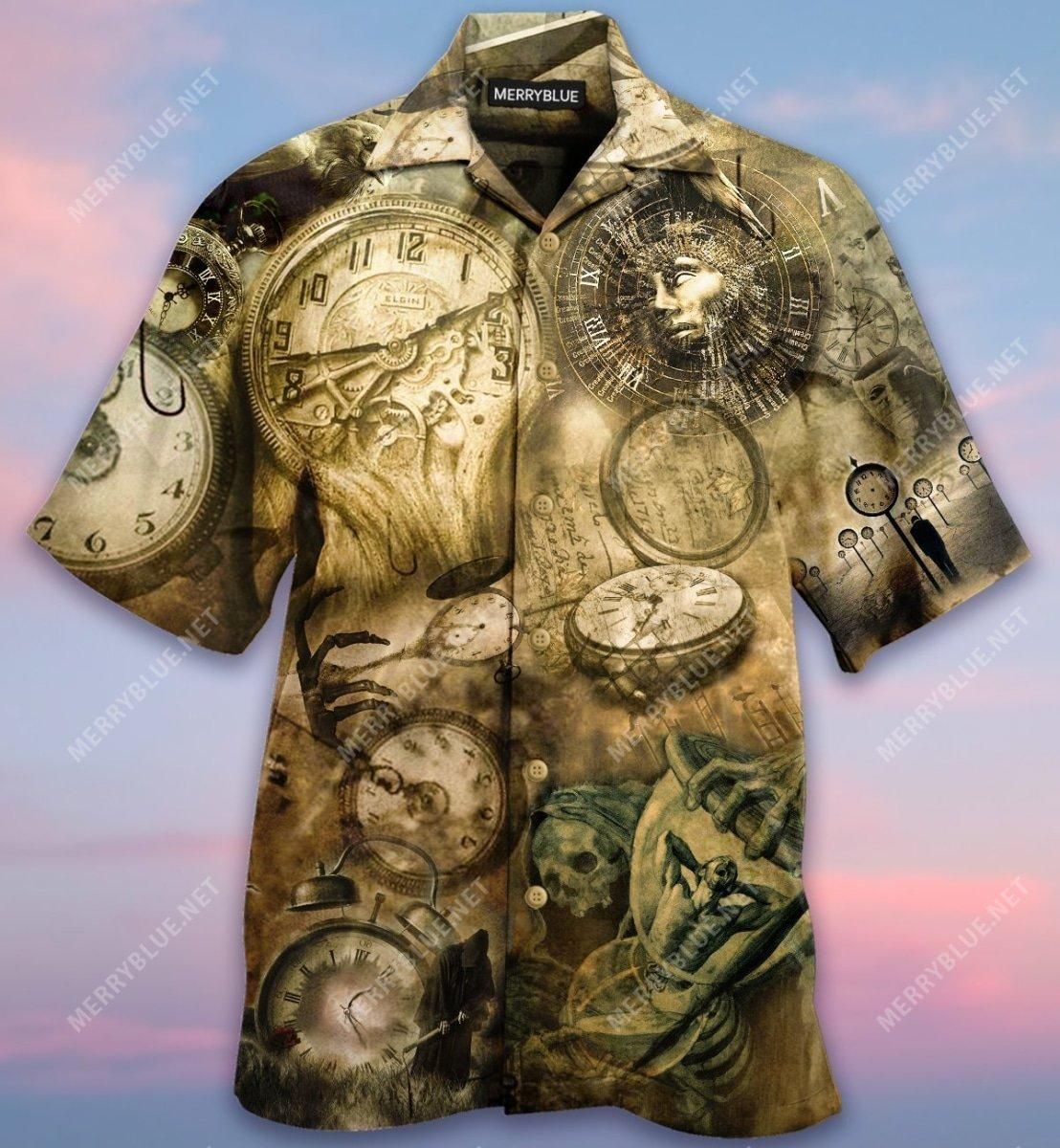 If Time Travel Is Possible I’M Ready Aloha Hawaiian Shirt Colorful Short Sleeve Summer Beach Casual Shirt For Men And Women