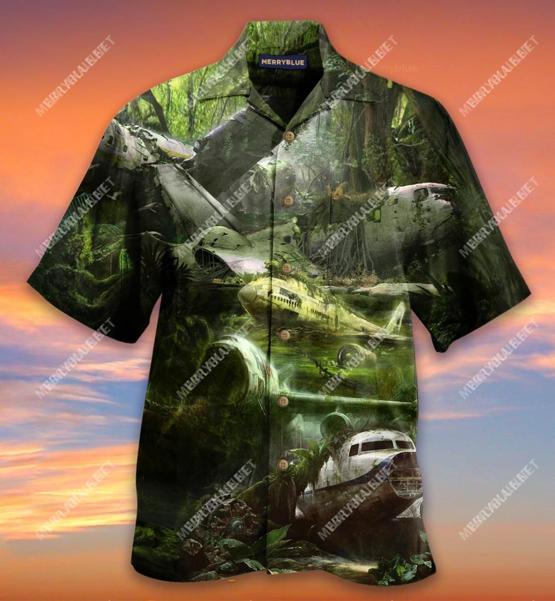 im not afraid of flying airplane wreck aloha hawaiian shirt colorful short sleeve summer beach casual shirt for men and women ncdrt