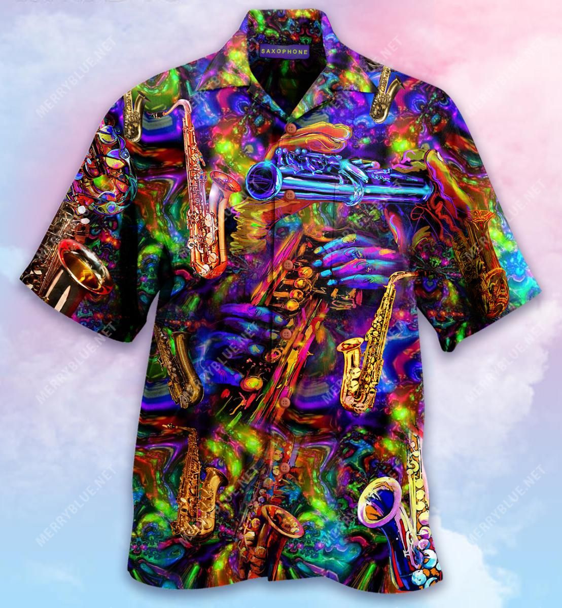im saxy and i know it saxophonist aloha hawaiian shirt colorful short sleeve summer beach casual shirt for men and women nrrzi