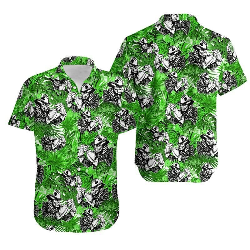 irish st patricks day aloha hawaiian shirt colorful short sleeve summer beach casual shirt for men and women dtca8