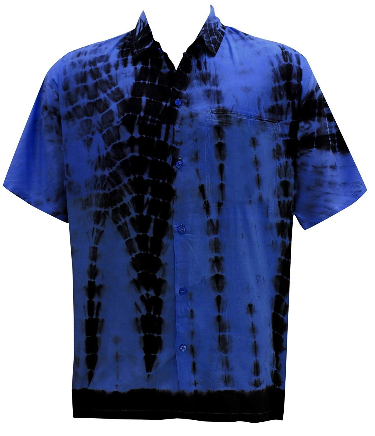palm blue awesome design hawaiian shirt dhc18061225 ssuyn
