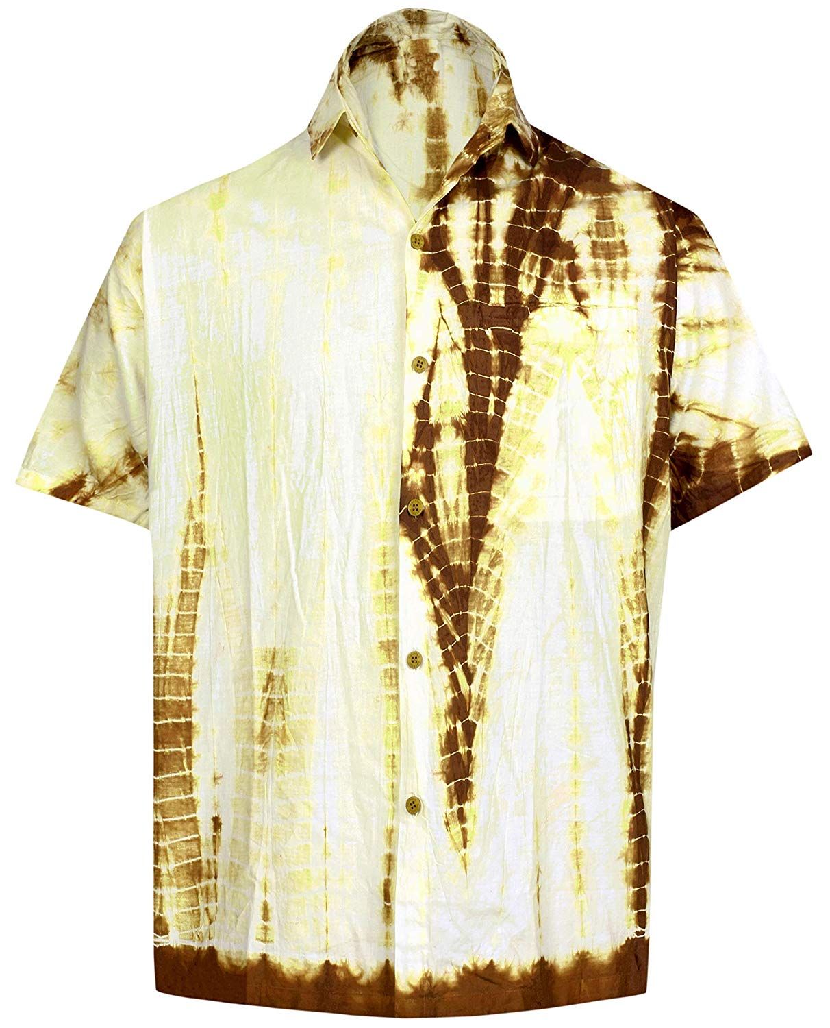 Palm Yellow Unique Design Hawaiian Shirt Dhc18061221