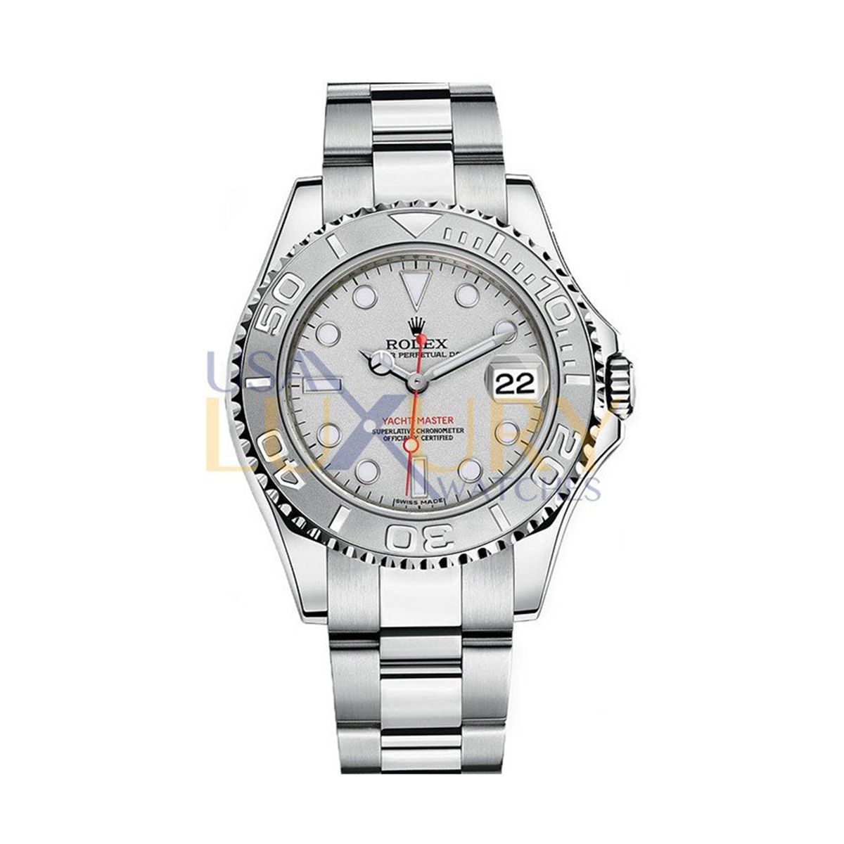 Rolex 116622 Yacht-Master 40 mm Stainless Steel and Platinum –…
