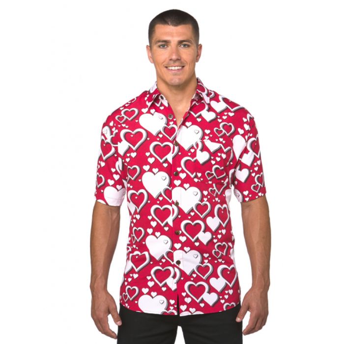Valentines Red Amazing Design Hawaiian Shirt Dhc18063016